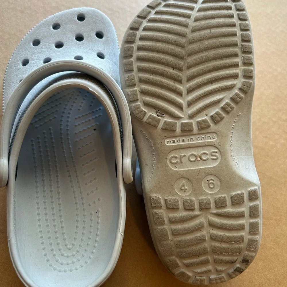 Light Blue Crocs - Picture 6 of 7